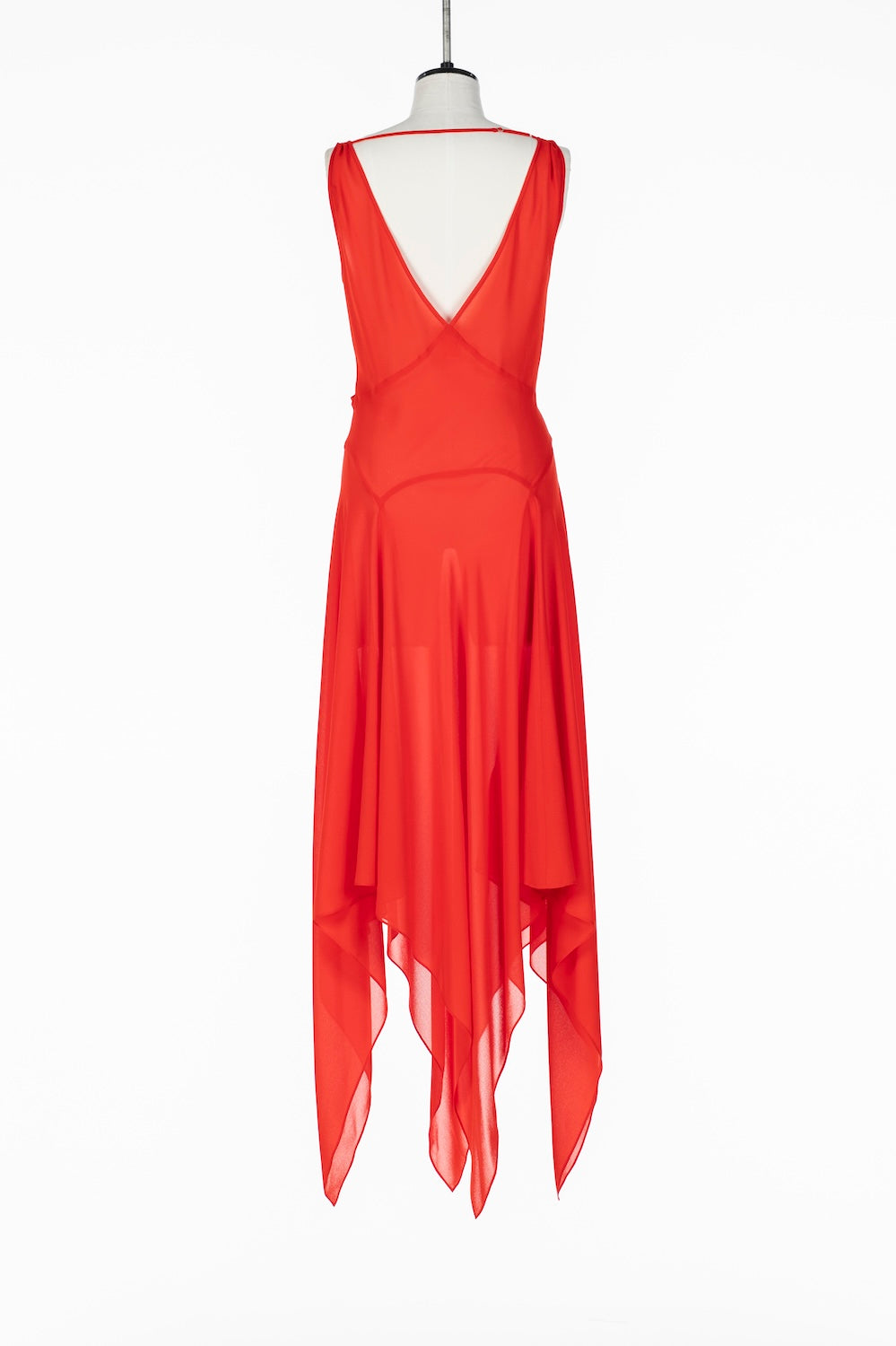 DRAPED SLEEVELESS DRESS - FETICO
