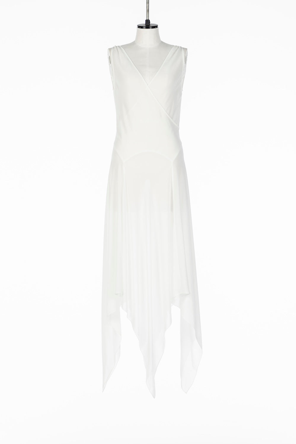 DRAPED SLEEVELESS DRESS - FETICO