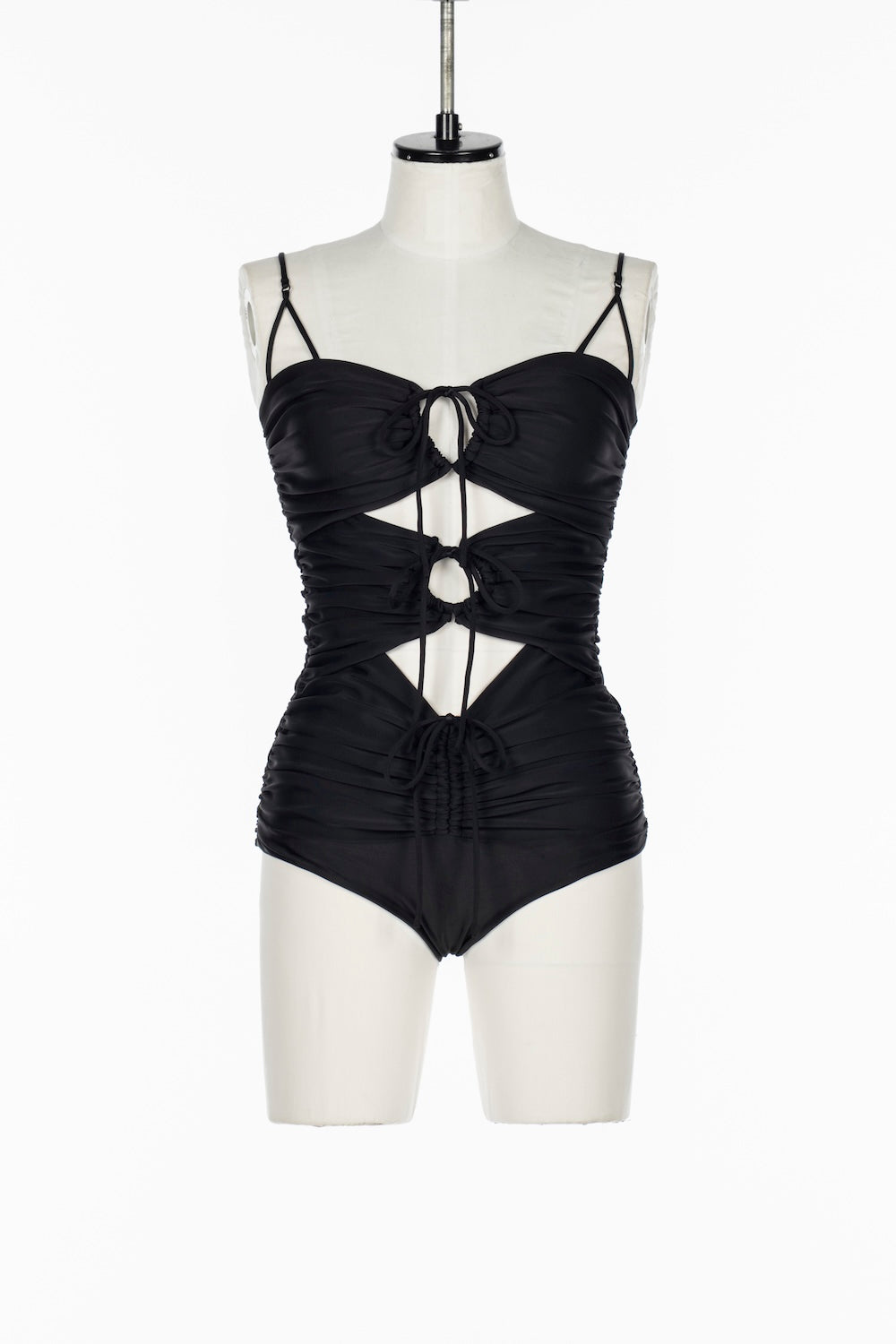 CUT OUT BALCONETTE SWIMSUIT - FETICO