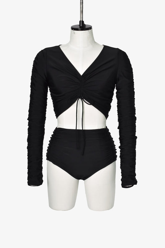 GATHERED RASH GUARD - FETICO