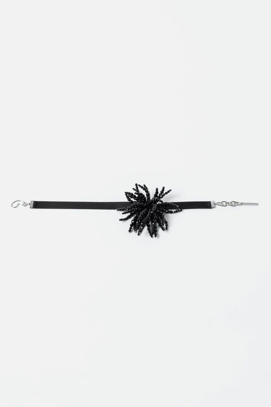 CUT BEADED CHANDELIER CHOKER - FETICO