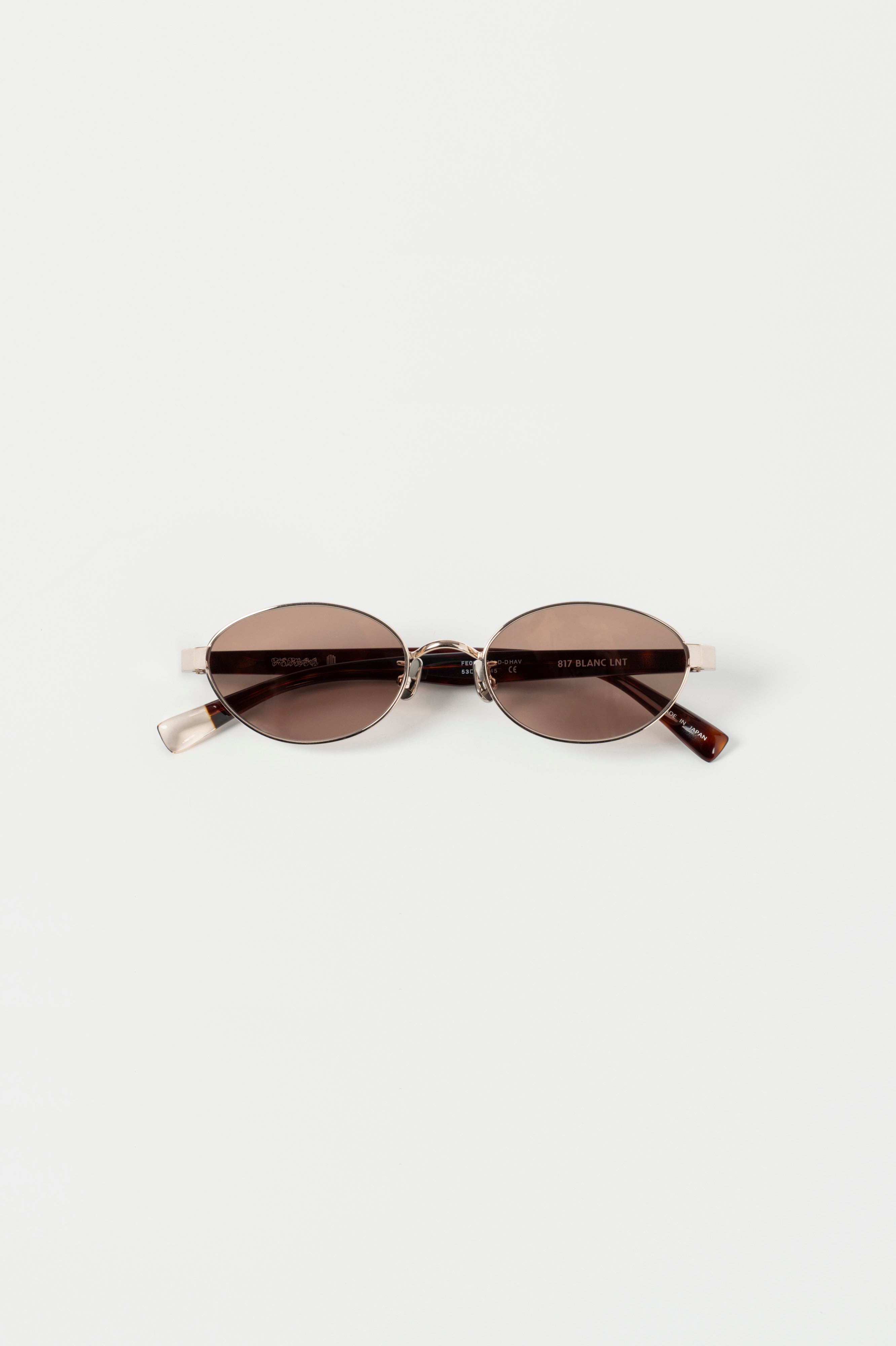 BLANC オーバルサングラス BLANC METAL OVAL SUNGLASSES – FETICO Official Online Shop