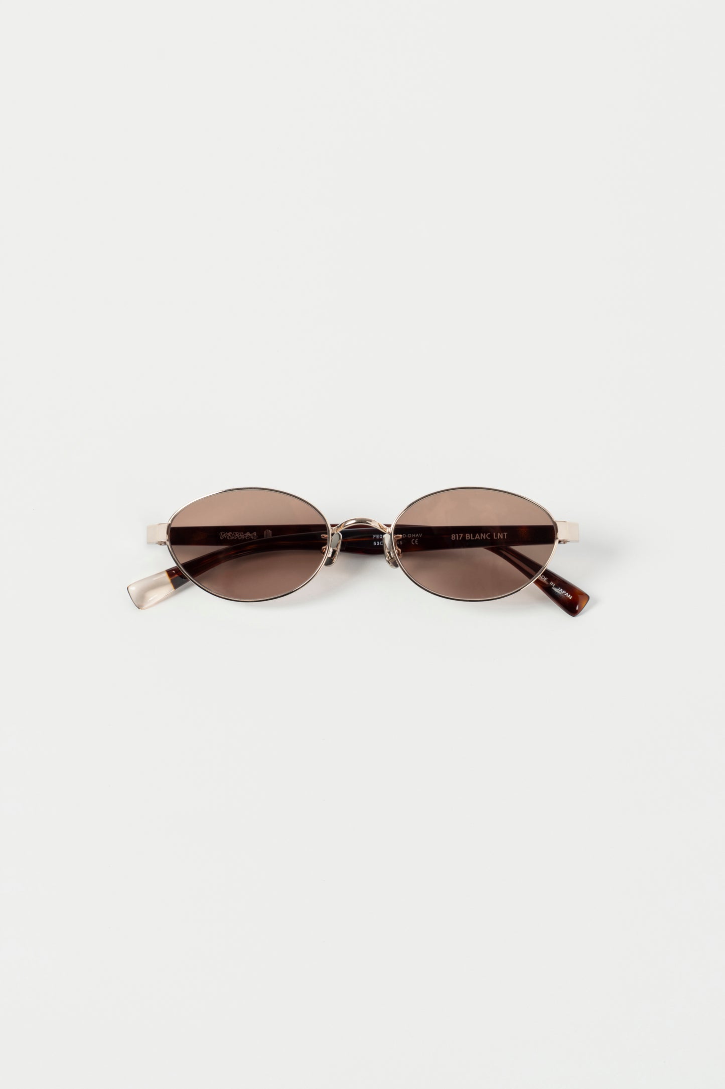 × BLANC METAL OVAL SUNGLASSES - FETICO