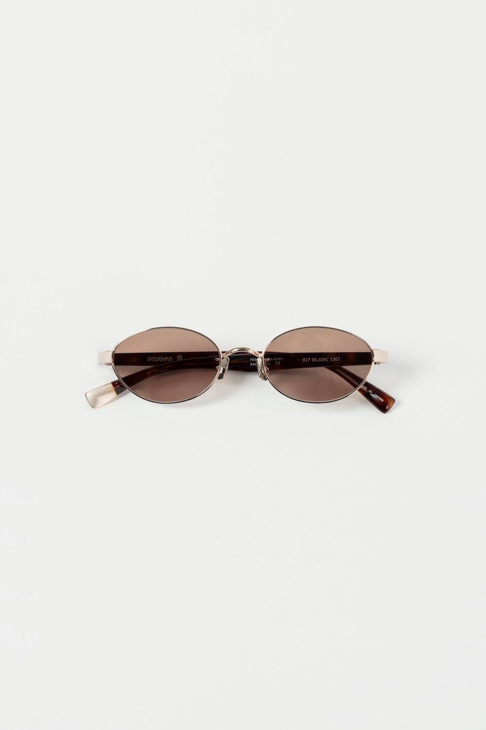 × BLANC METAL OVAL SUNGLASSES - FETICO