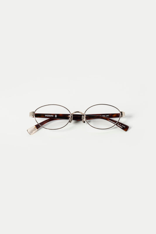× BLANC METAL OVAL GLASSES - FETICO