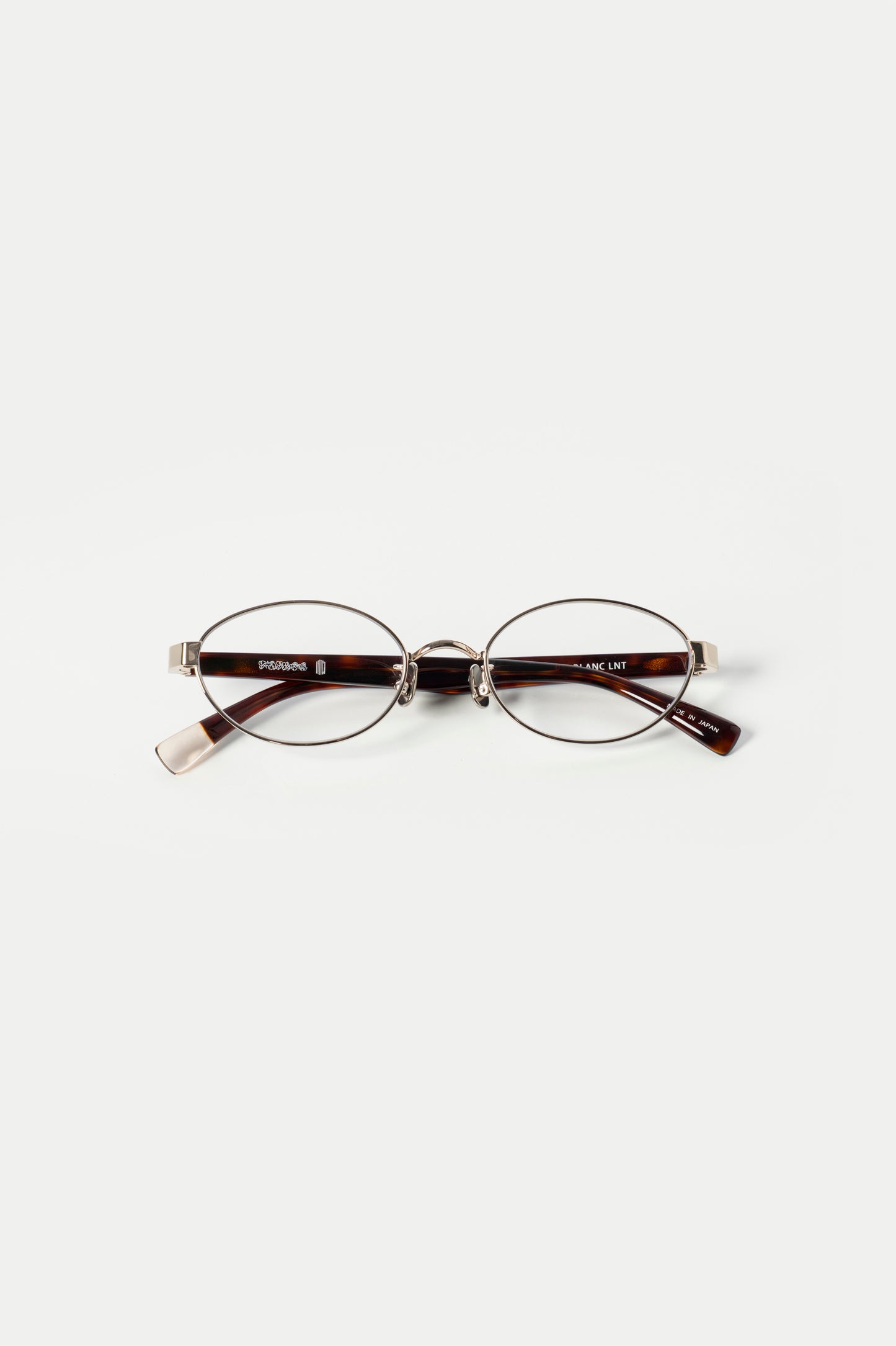 × BLANC METAL OVAL GLASSES - FETICO