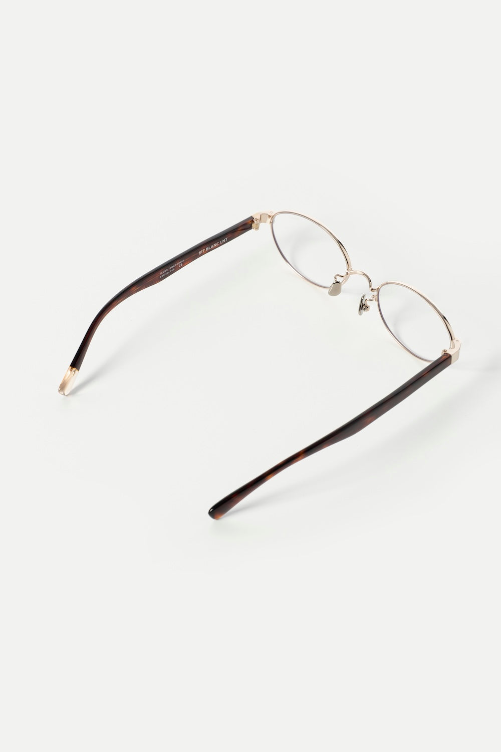 × BLANC METAL OVAL GLASSES - FETICO