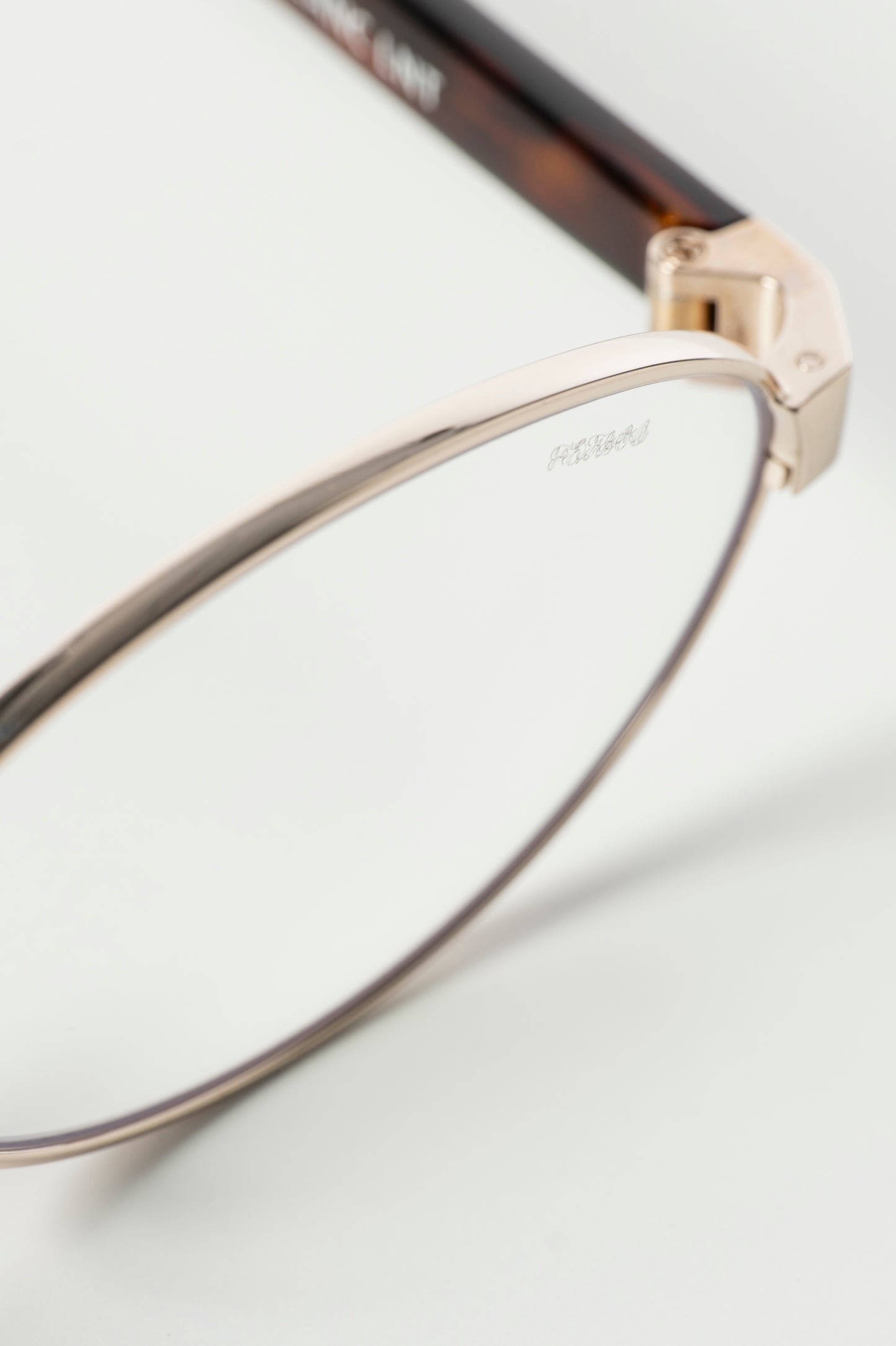 × BLANC METAL OVAL GLASSES - FETICO