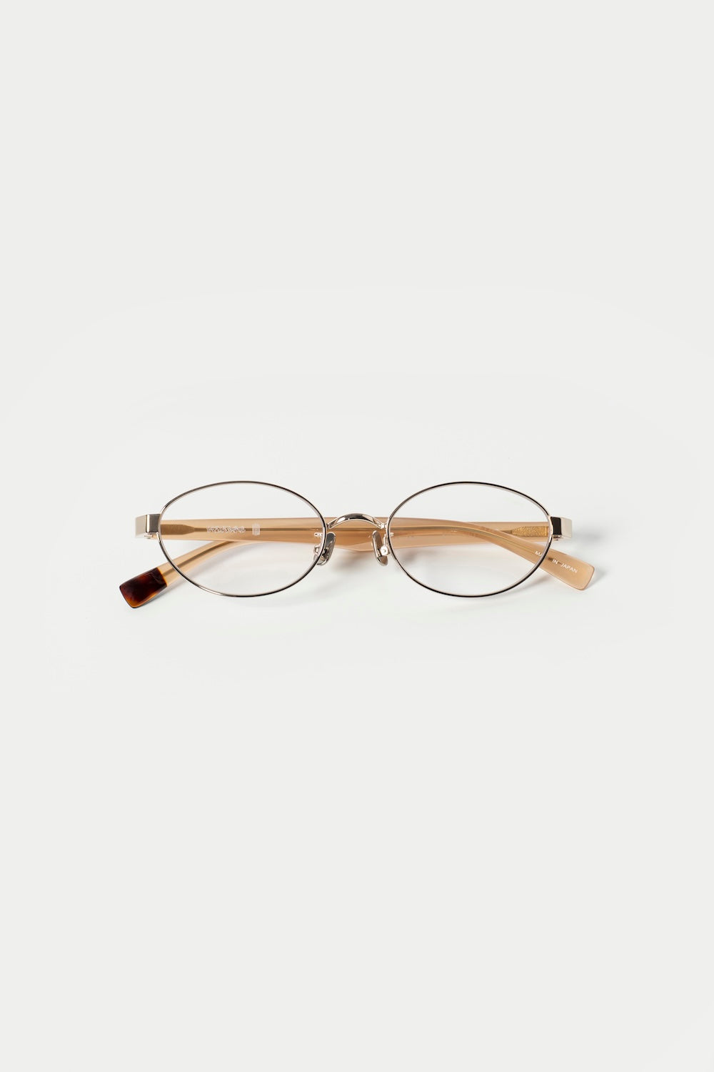 × BLANC METAL OVAL GLASSES - FETICO