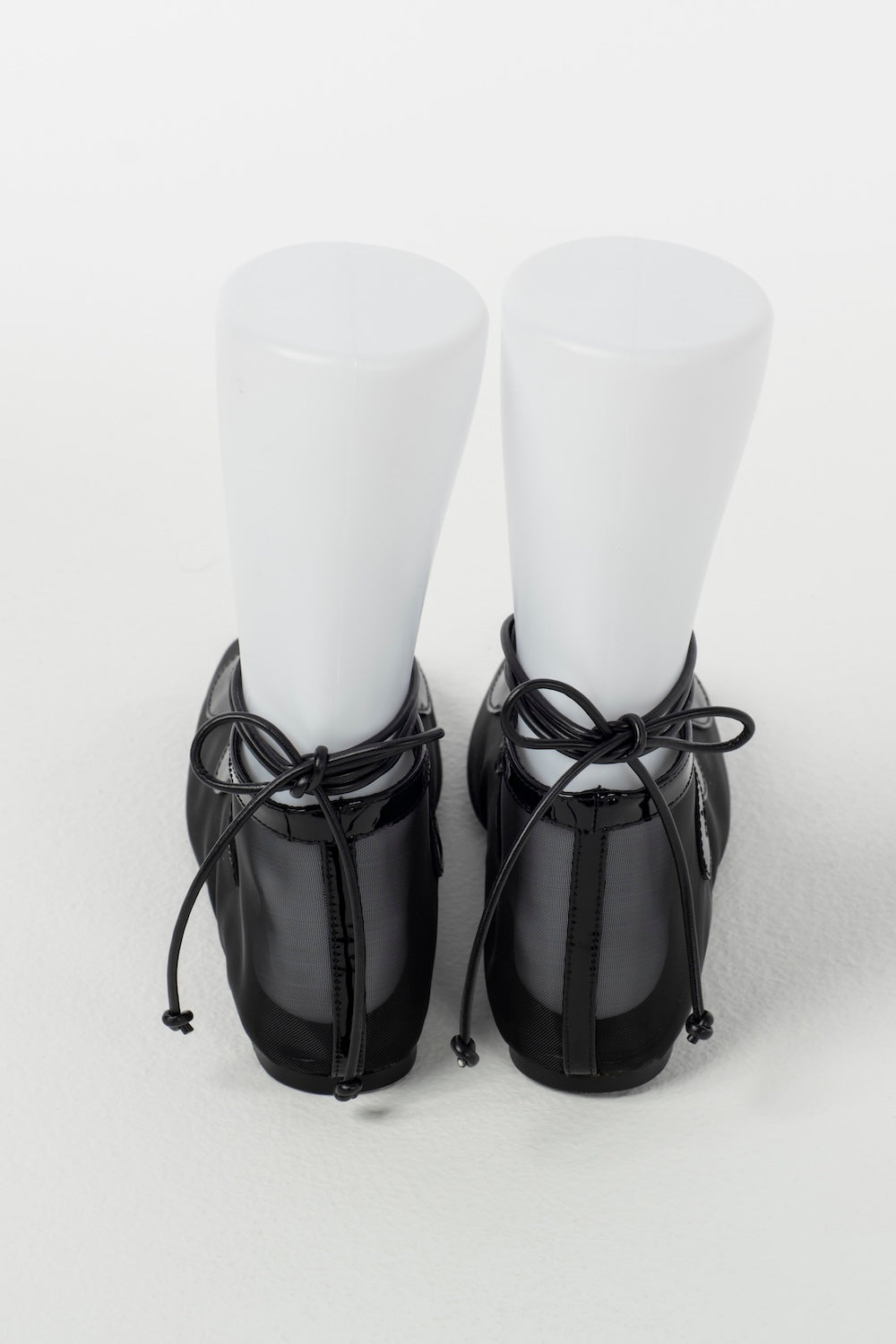 SHEER LACE UP PUMPS - FETICO