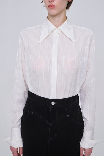 ROSE JACQUARD SHIRT - FETICO