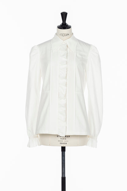 ORGANIC COTTON EMBROIDERED BLOUSE - FETICO