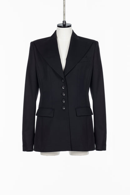 FINE WOOL SUITING TAILORED JACKET - FETICO