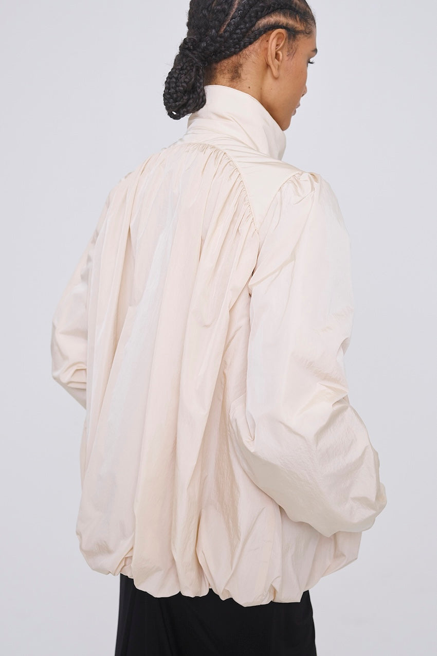 GATHERED PADDED BLOUSON - FETICO