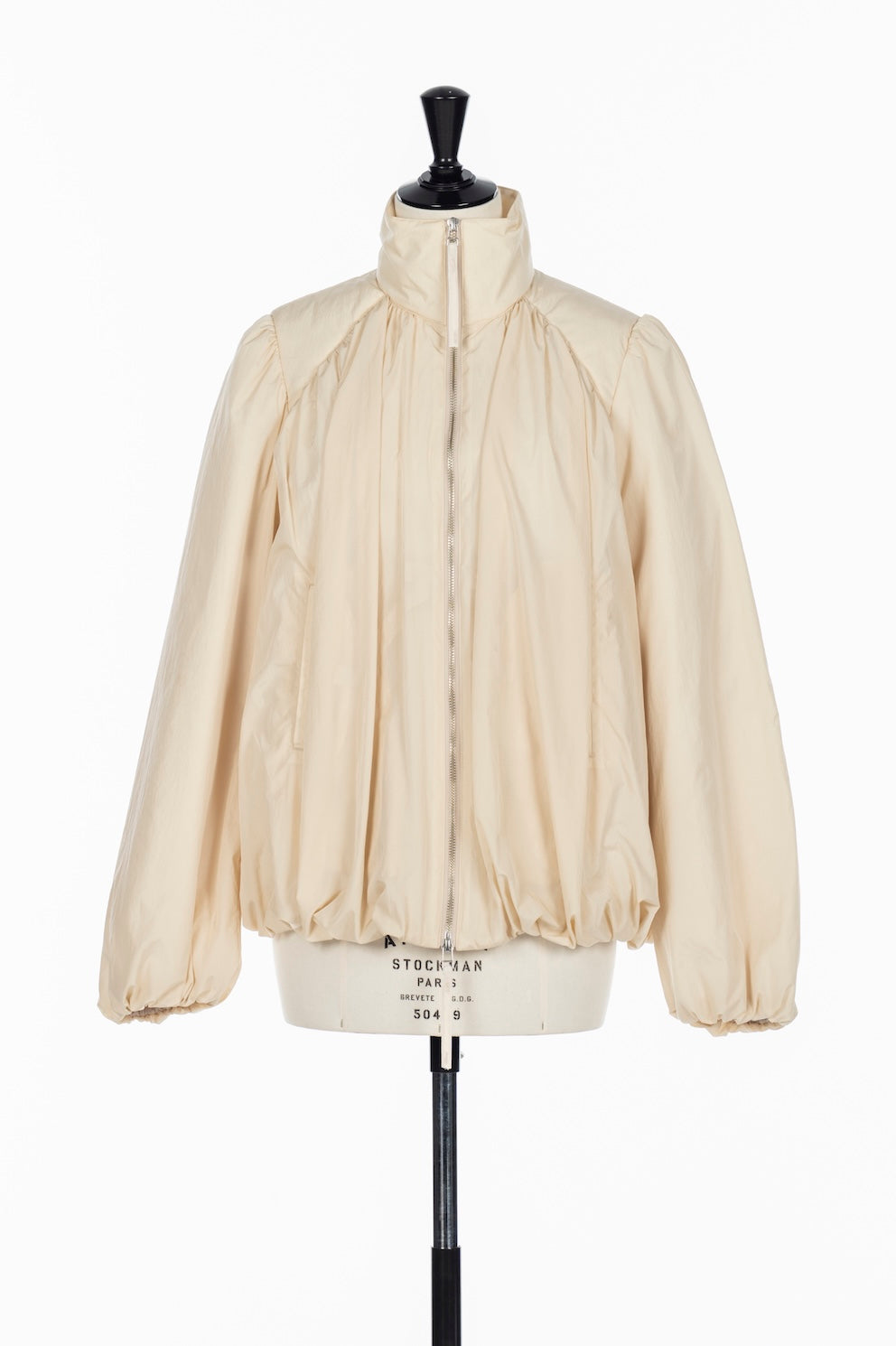 GATHERED PADDED BLOUSON - FETICO