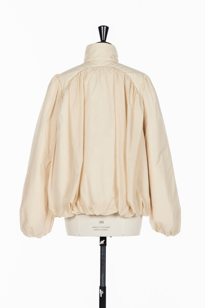 GATHERED PADDED BLOUSON - FETICO