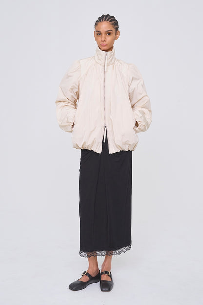 GATHERED PADDED BLOUSON - FETICO