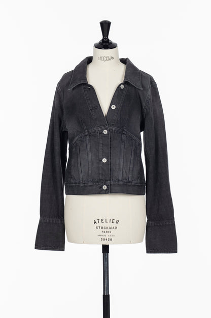 ORGANIC COTTON SKIPPER DENIM JACKET - FETICO