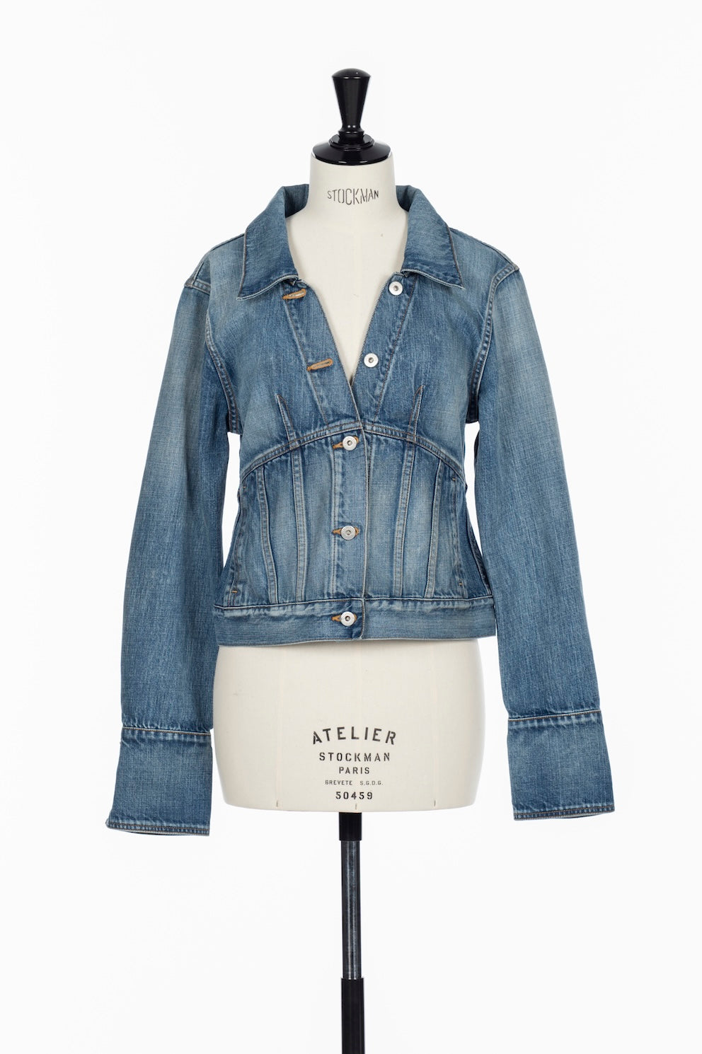 ORGANIC COTTON SKIPPER DENIM JACKET - FETICO