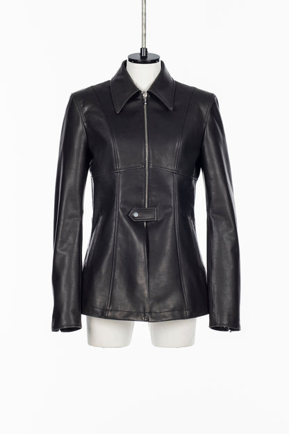 LEATHER ZIP JACKET - FETICO