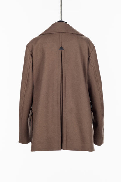 WOOL MELTON PEACOAT - FETICO