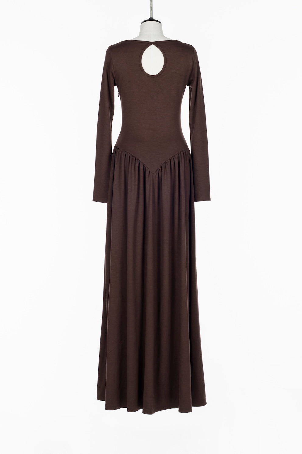 JERSEY SWEETHEART MAXI DRESS - FETICO