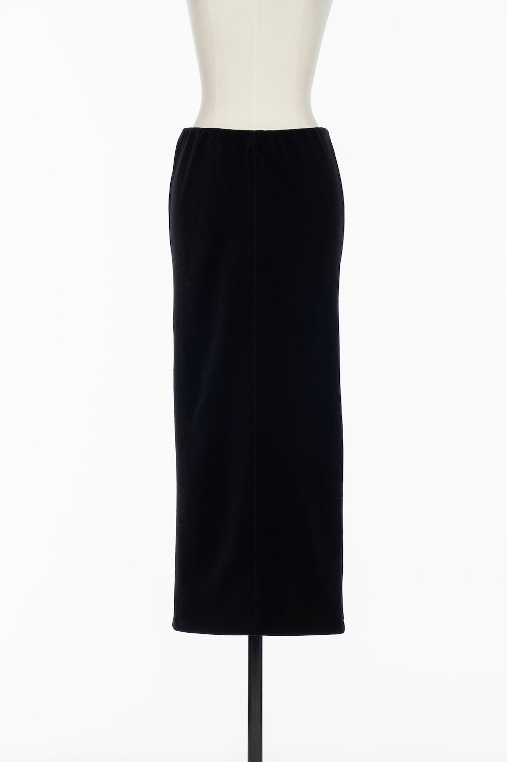 WOOL VELOUR PENCIL SKIRT - FETICO