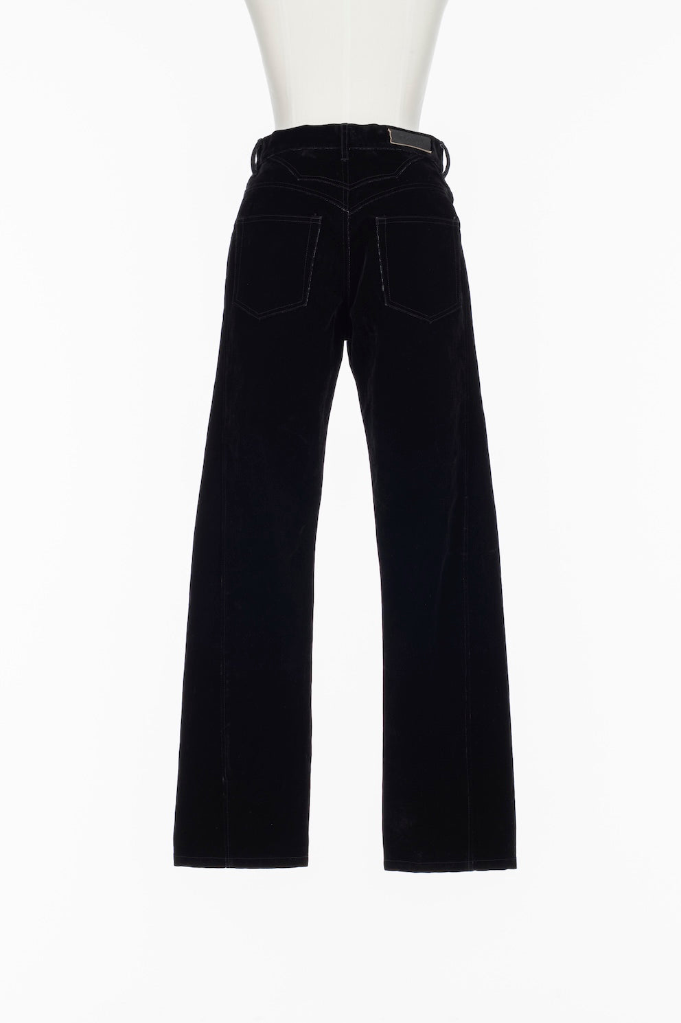 FLOCKED DENIM SLIM JEANS - FETICO