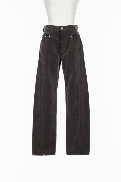 FLOCKED DENIM SLIM JEANS - FETICO