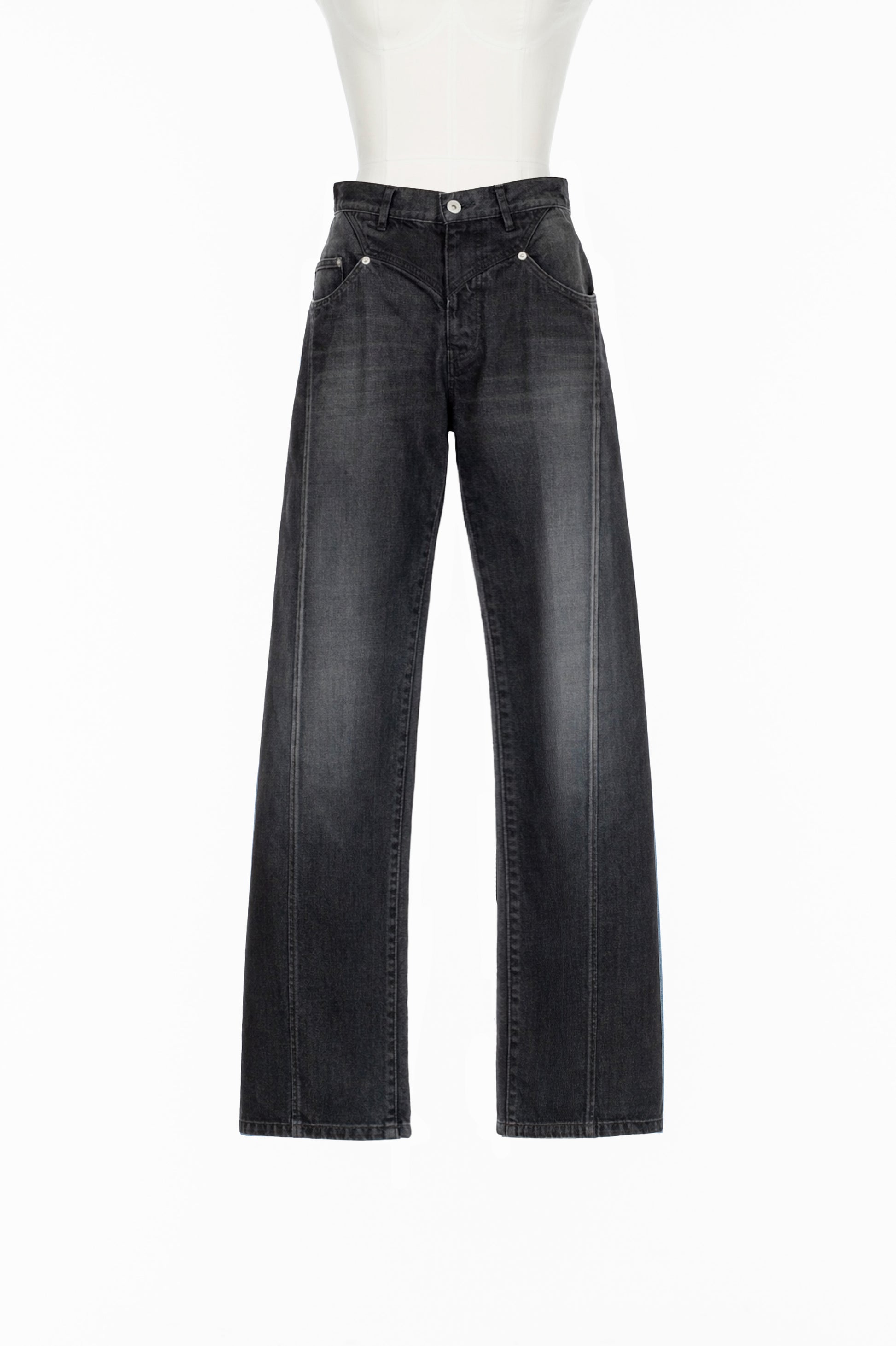 ORGANIC COTTON DENIM SLIM JEANS - FETICO