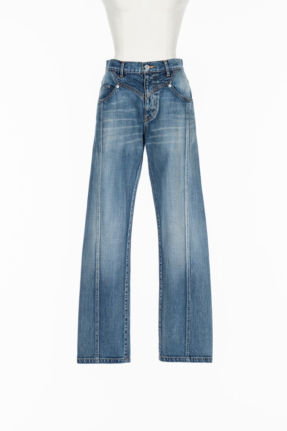 ORGANIC COTTON DENIM SLIM JEANS - FETICO