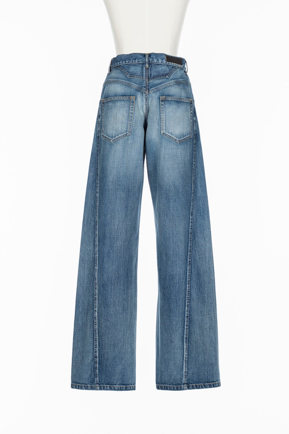 ORGANIC COTTON DENIM STRAIGHT JEANS - FETICO