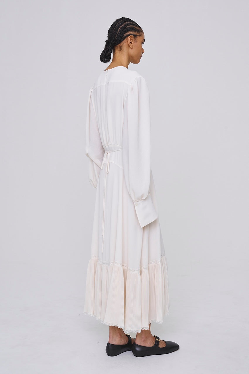 GEORGETTE PLEATED DRESS - FETICO