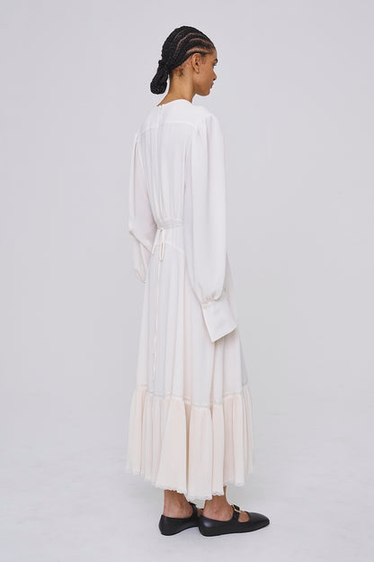 GEORGETTE PLEATED DRESS - FETICO