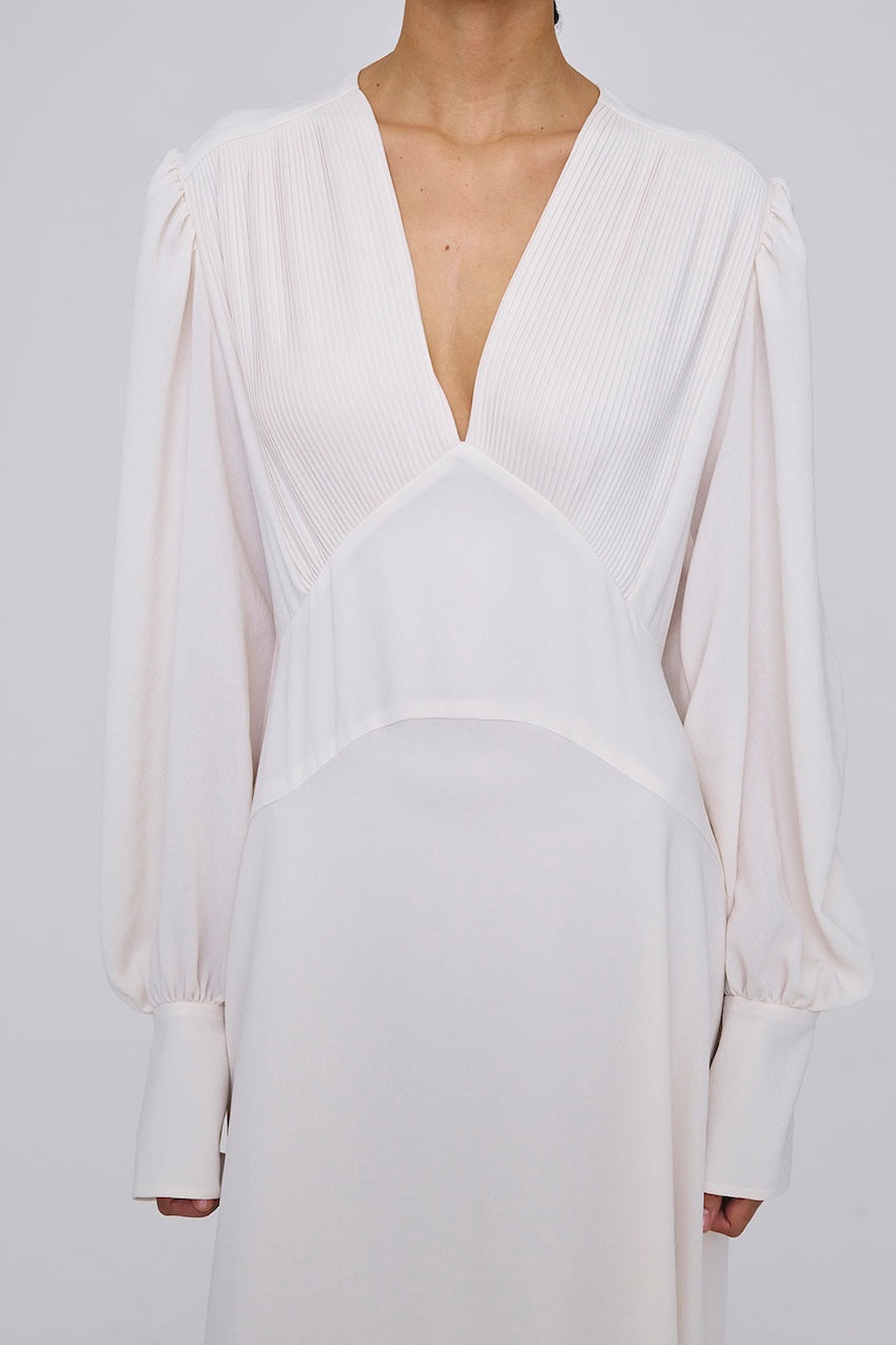 GEORGETTE PLEATED DRESS - FETICO