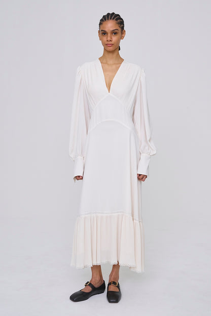 GEORGETTE PLEATED DRESS - FETICO