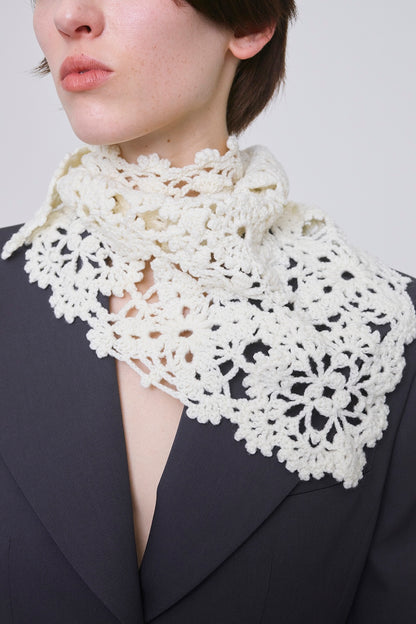 MOTIF CROCHET SCARF - FETICO