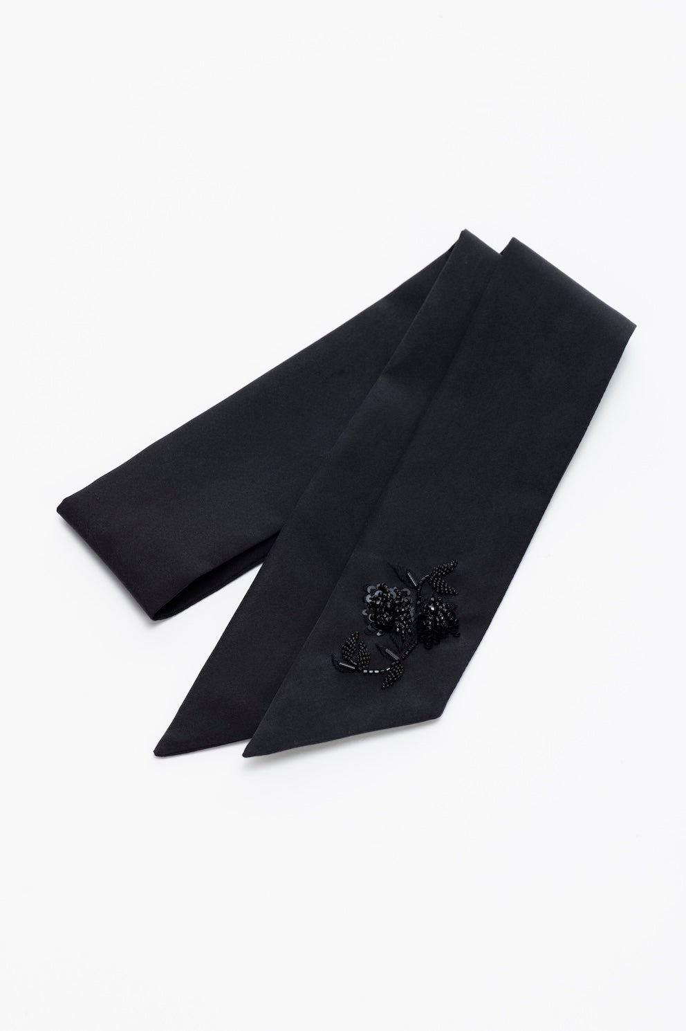 BEADED FLOWER TIE CHOKER - FETICO