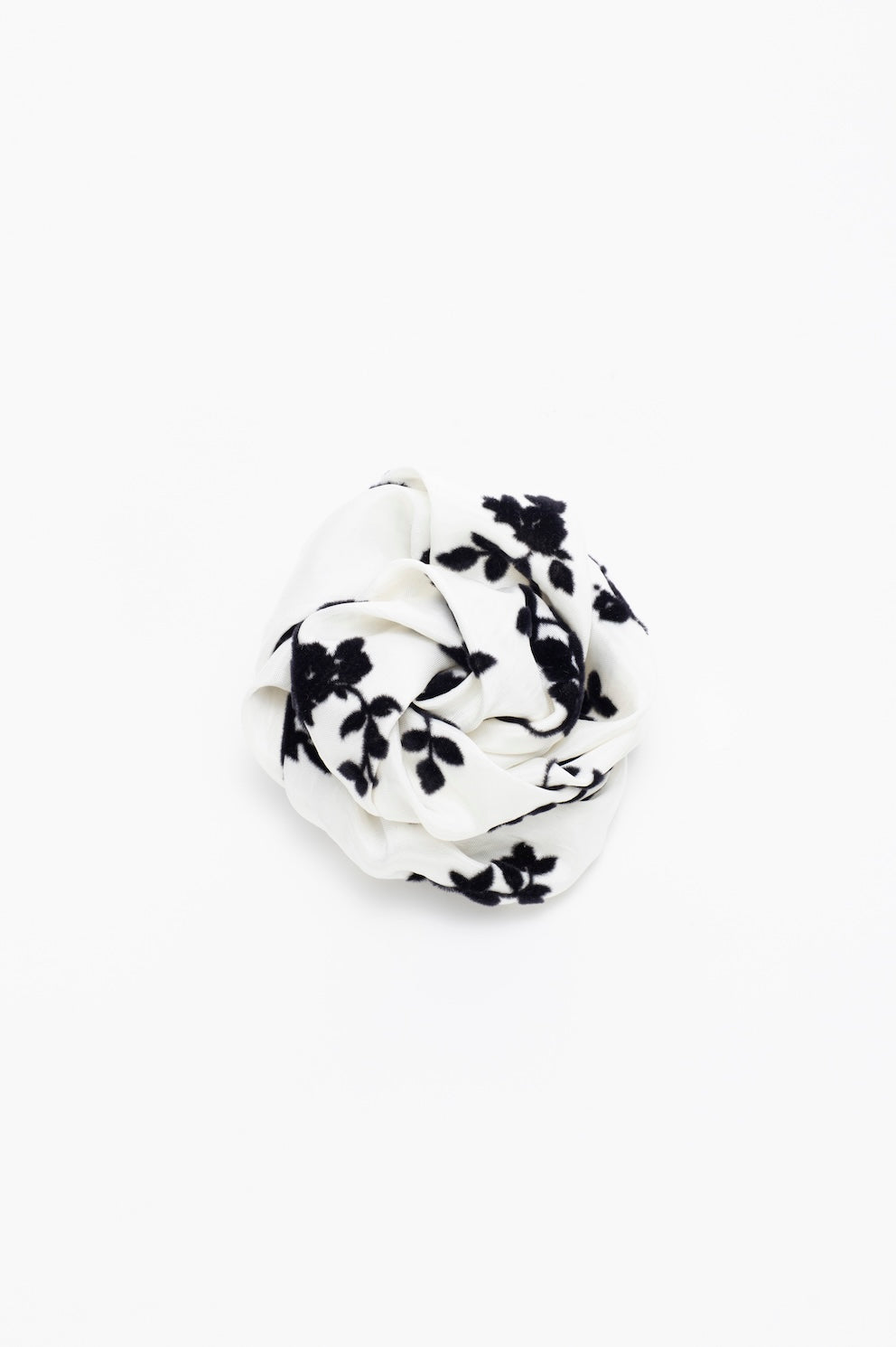 FLOCKED ROSE BARRETTE - FETICO