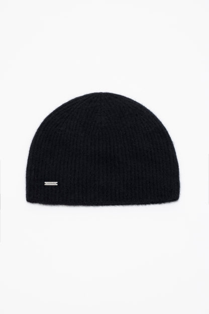 FOX BLEND RIB KNIT BEANIE - FETICO