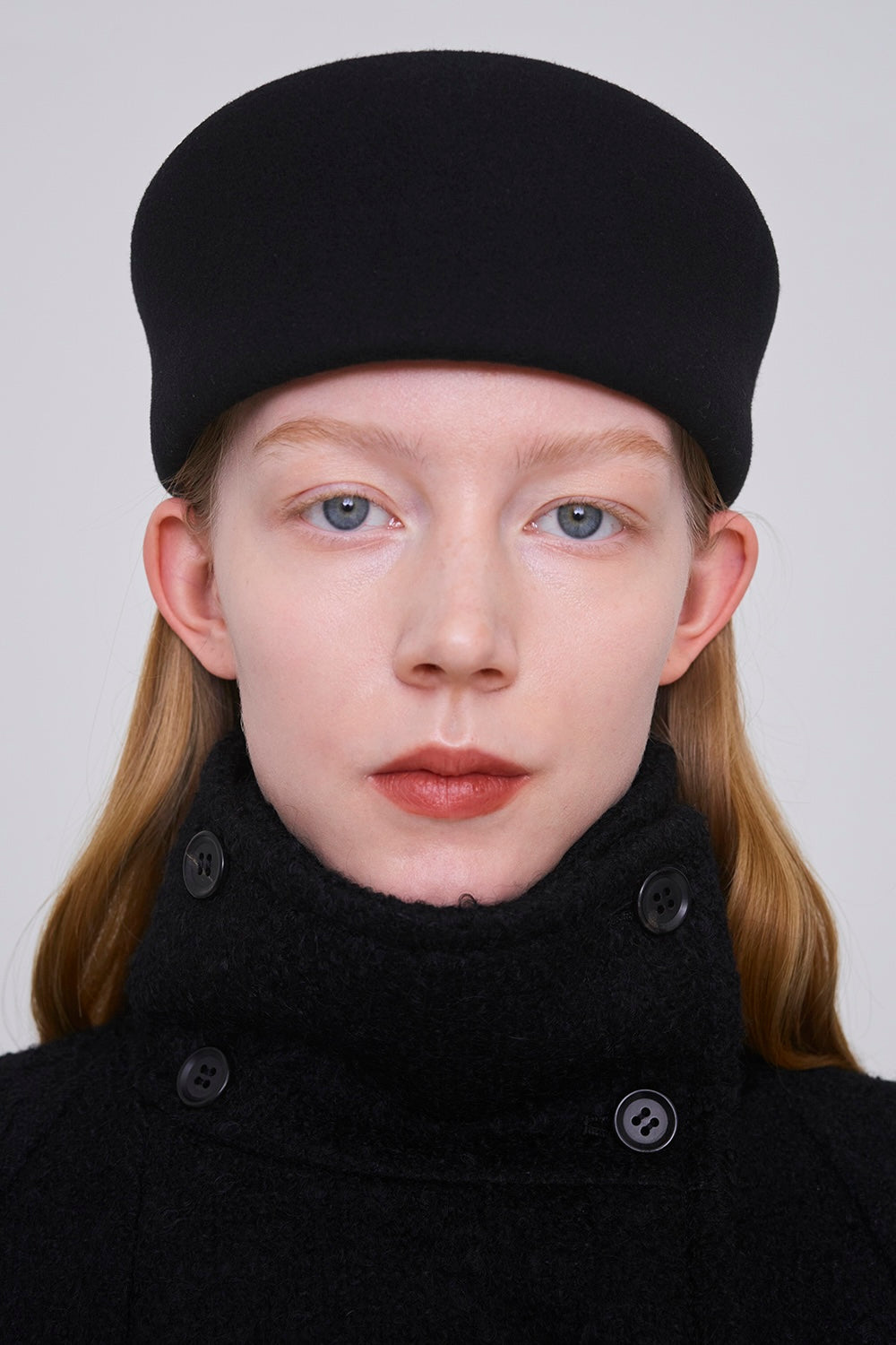 WOOL PILLBOX HAT - FETICO