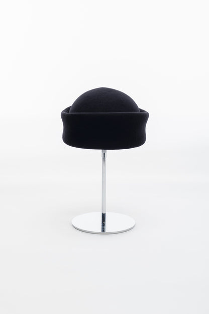WOOL PILLBOX HAT - FETICO