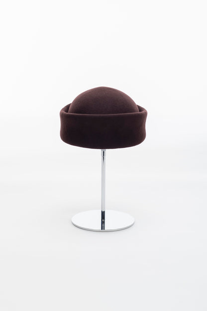 WOOL PILLBOX HAT - FETICO