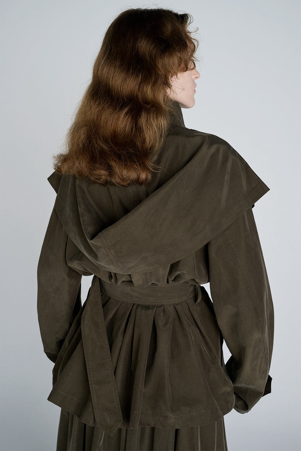 POWDERY WEATHER CAPE JACKET - FETICO