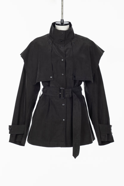POWDERY WEATHER CAPE JACKET - FETICO