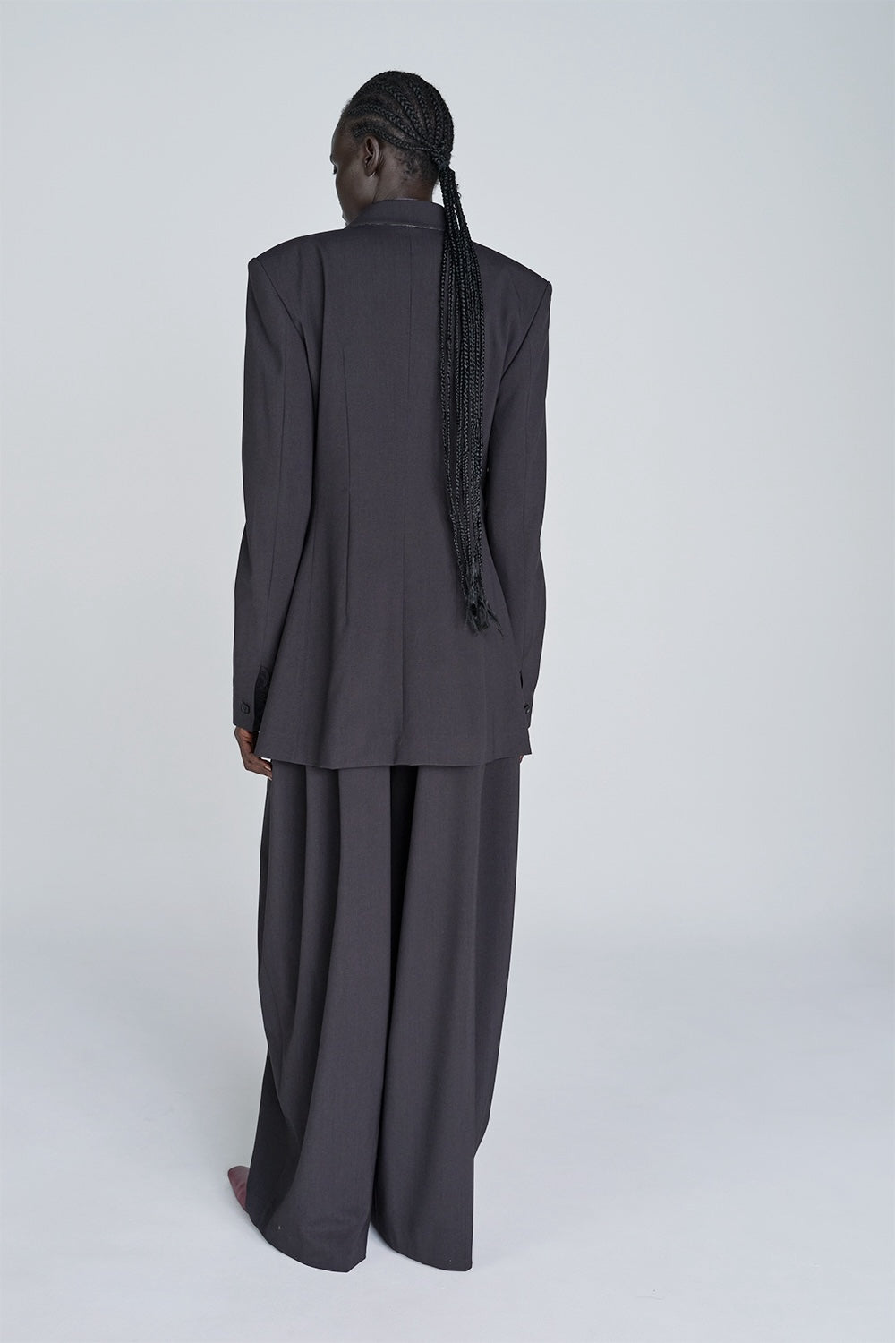 FINE WOOL DOUBLE BREASTED JACKET - FETICO
