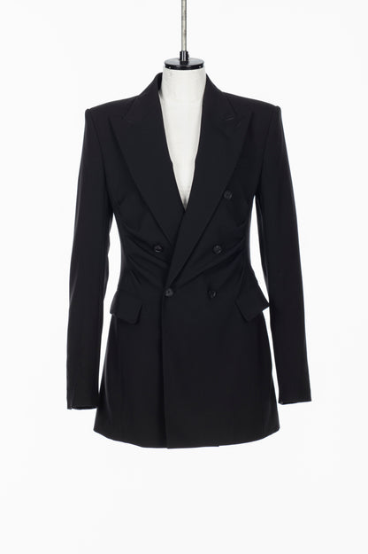 FINE WOOL DOUBLE BREASTED JACKET - FETICO
