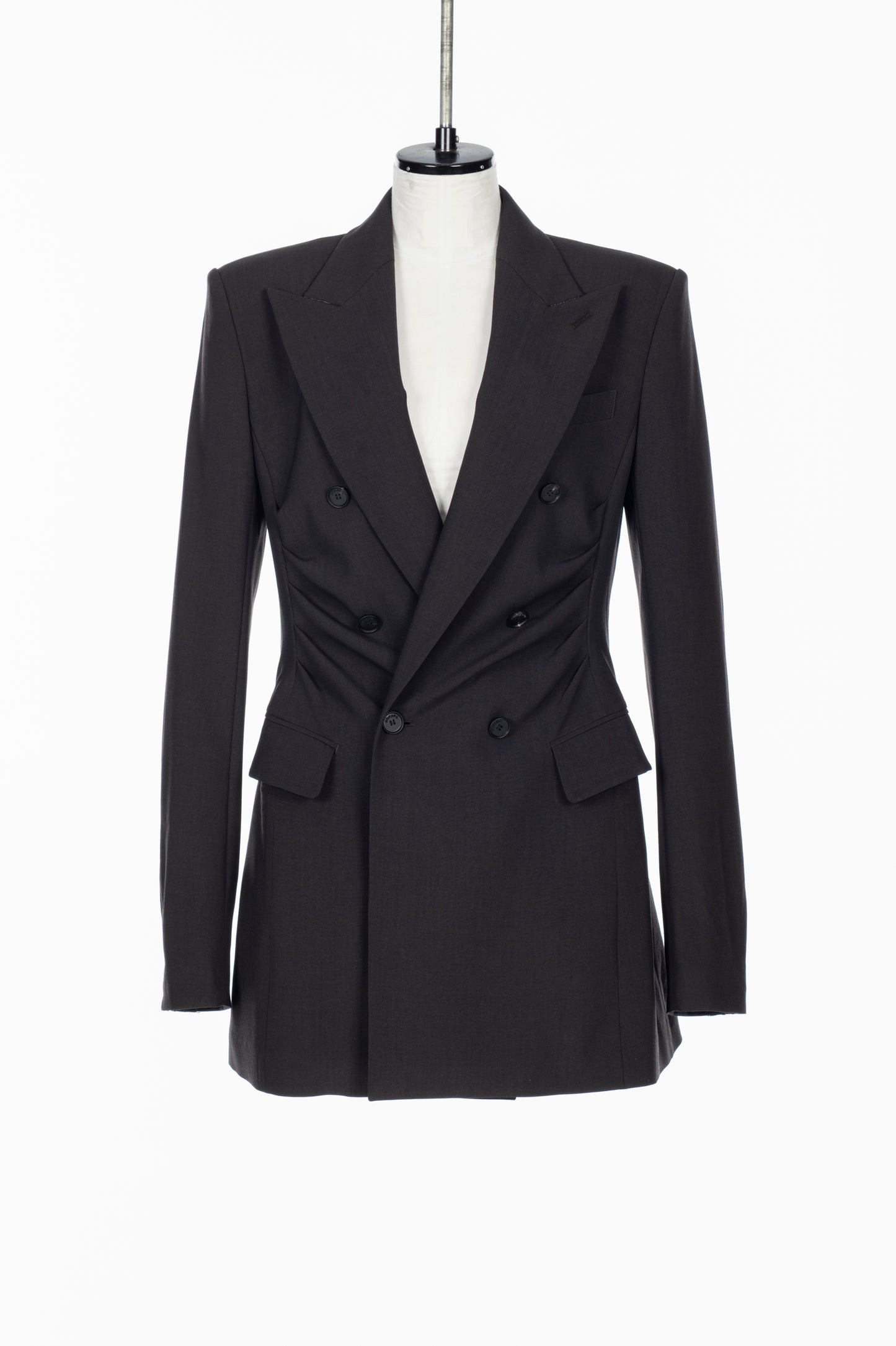 FINE WOOL DOUBLE BREASTED JACKET - FETICO