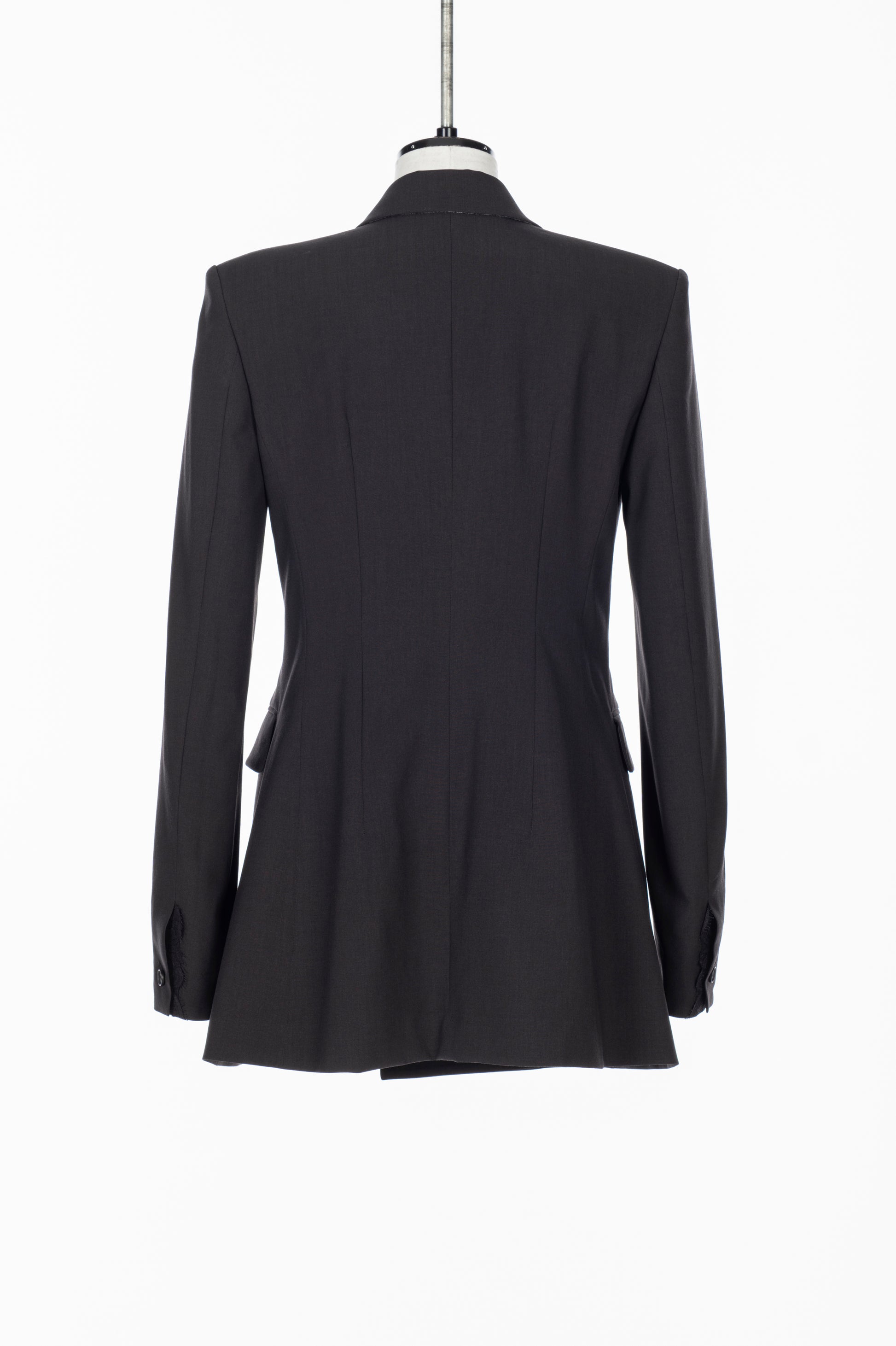 FINE WOOL DOUBLE BREASTED JACKET - FETICO