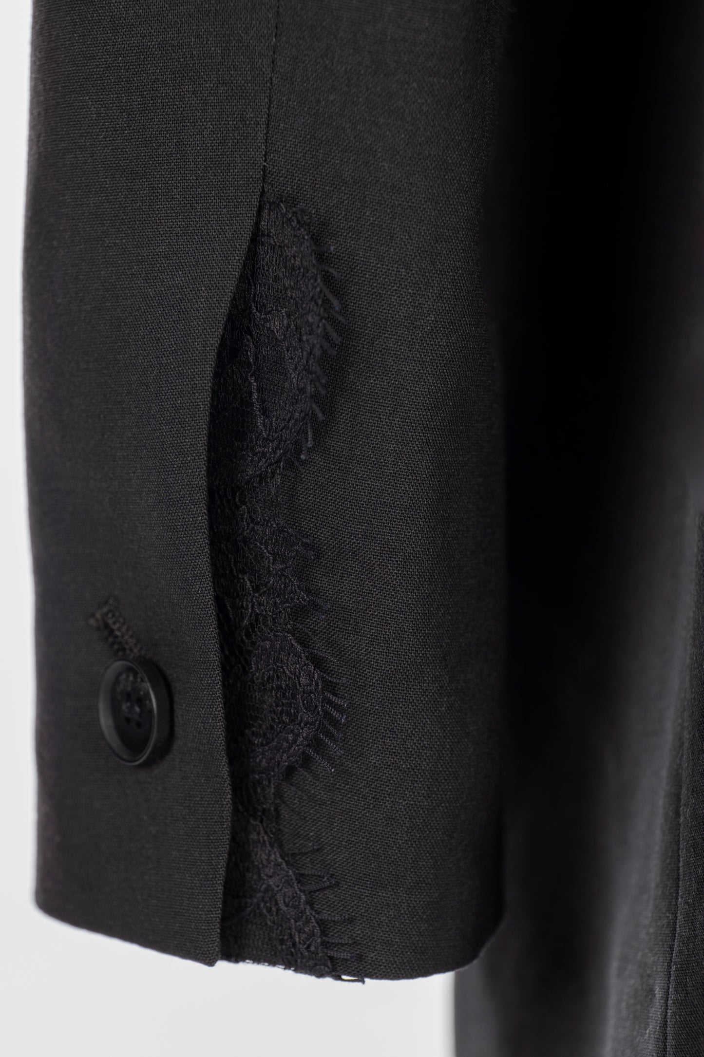 FINE WOOL DOUBLE BREASTED JACKET - FETICO